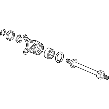 Acura 44500-TZ4-A01 Axle Half Shaft Jack Shaft