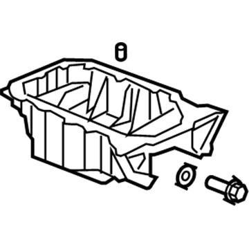 Acura 11200-RWC-A00 Engine Oil Pan