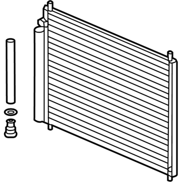 Acura RLX A/C Condenser - 80110-TY3-A01