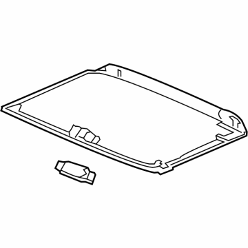 2022 Acura TLX Sun Visor - 70600-TGV-A02ZA