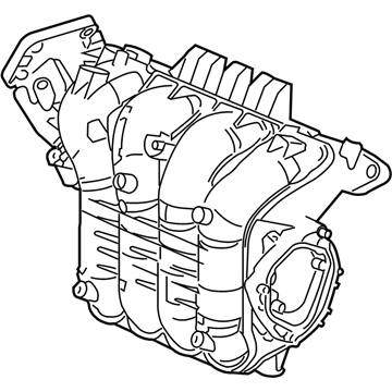 2018 Acura TLX Intake Manifold - 17100-RDF-A01