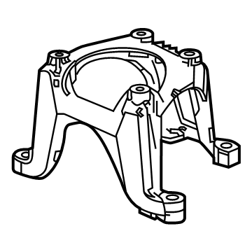 Acura 50615-TYA-A02 Base Bracket, Rear