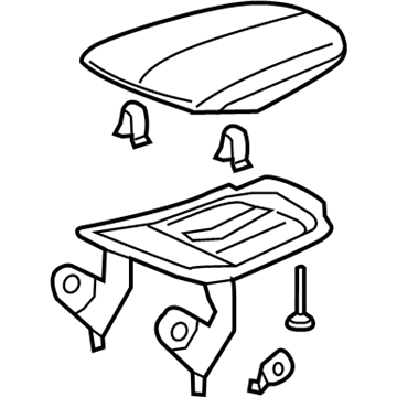 Acura TLX Arm Rest - 83405-TZ3-A01ZP