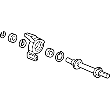 Acura 44500-SWC-E00 Cv Intermediate Shaft Assembly (At)