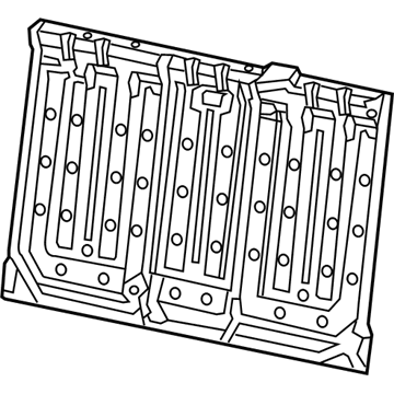 Acura 82126-TX6-A01 Frame, Rear Seat-Back