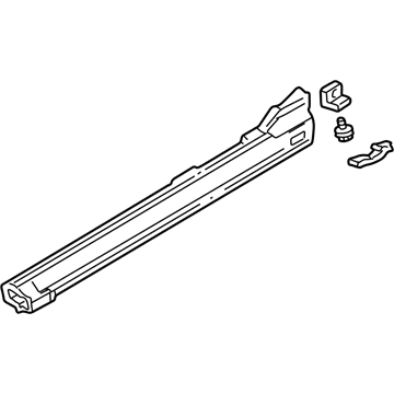 Acura 65190-SL0-T11ZZ Sill, Driver Side