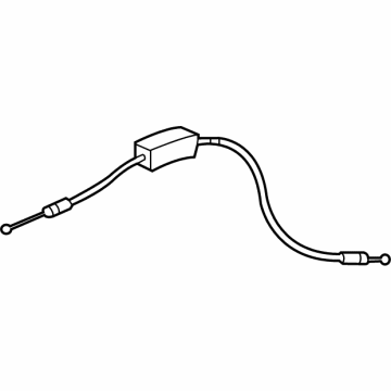 Acura 72633-T20-A01 Cable, Rear Door Lock