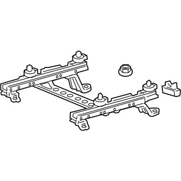 Acura 81166-STK-A01 Slide Assembly, Seat Weight Sensor