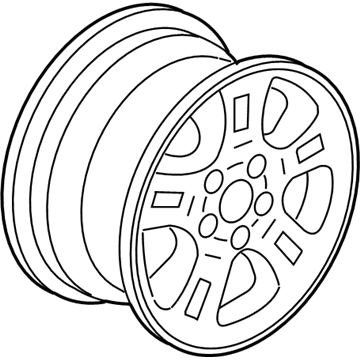 2004 Acura MDX Rims - 42700-S3V-A61