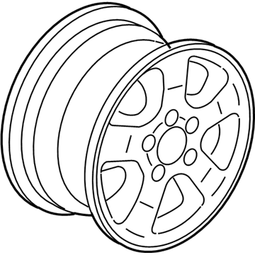 2004 Acura MDX Rims - 42700-S3V-A42ZB