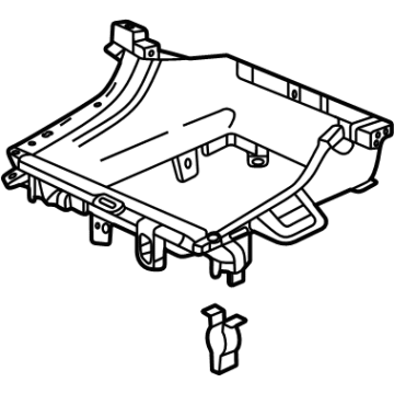 Acura 83423-3S5-A11ZA Tray, Front Nh900L