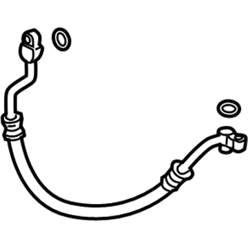 Acura 80315-TV9-A02 Discharge Hose Component