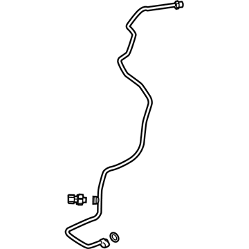 Acura 80341-T3R-A01 Receiver Pipe Component