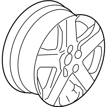 2005 Acura RL Rims - 42700-SJA-J51