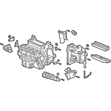 Acura 79106-SEC-A41 Sub-Heater Unit