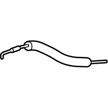 Acura 72631-SZN-A01 Cable, Rear Door Handle