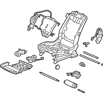 Acura 81526-SJA-A14 Frame, Left Front Seat