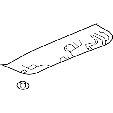 Acura 74141-SJA-A01 Hood Insulator