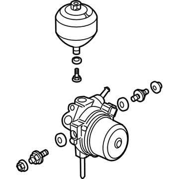 Acura 57300-TR2-A01 Power Unit, Brake