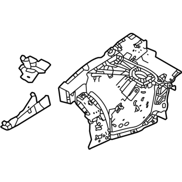 Acura 60750-TYA-A00ZZ Housing Component Left, Front