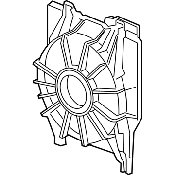 Acura 38615-RWC-A01 A/C Condenser Fan