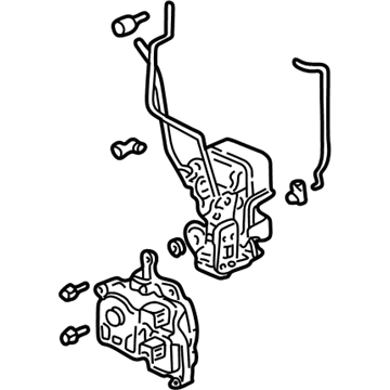 Acura 72150-S3M-A01 Left Front Door Power Lock Assembly