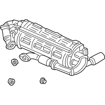 1998 Acura NSX Muffler - 18030-SL0-J50