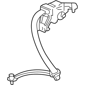 2008 Acura TL Seat Belt - 04824-SEP-A01ZE