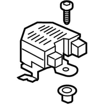 Acura 39166-TK4-A01 Coil Assembly, Glass Antenna (Sub)