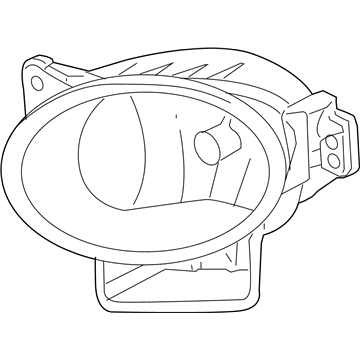 Acura 33951-SEP-A01 Left Fog Light Assembly