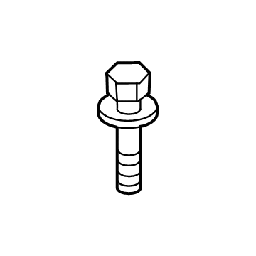 Acura 90144-T00-000 Bolt, Shoulder