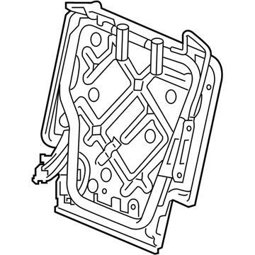 Acura 81326-TZ5-A01 Frame, Passenger Side