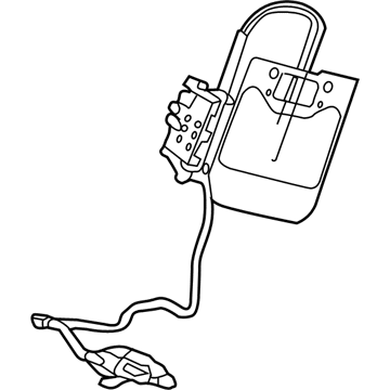 Acura 81590-TY2-A01 Lumbar, Left Front Seat Pneumatic