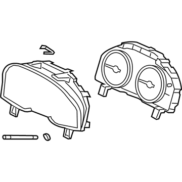 Acura 78100-TX4-A31 Combination Meter Assembly (Rewritable) (Denso)