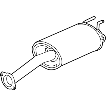 Acura ILX Muffler - 18307-TX7-A01