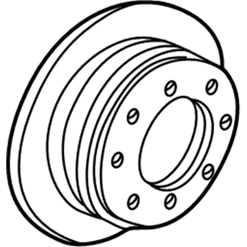 Acura 42510-SEP-A00 Rear Brake Drum Disk