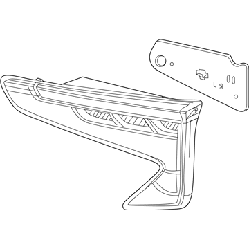 Acura RDX Brake Light - 34155-TJB-A11