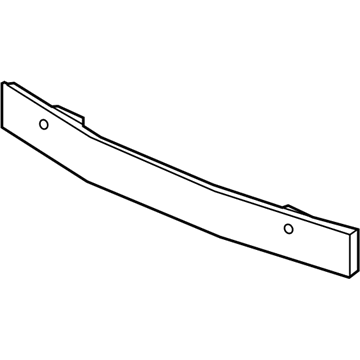 Acura 71530-TL2-A00 Beam, Rear Bumper