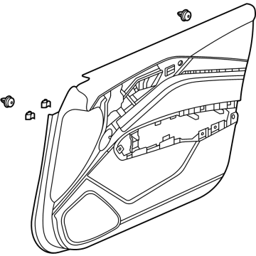 Acura 83551-TGV-A43ZD Base Left, Front Nh802L