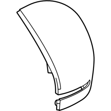 2022 Acura TLX Mirror Cover - 76201-TGV-A01