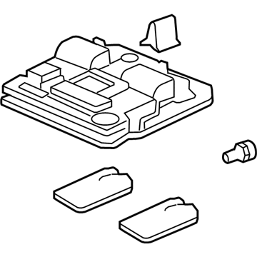 Acura 36600-STX-A01ZA Module Assembly, Front Roof (Gun Metallic)