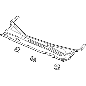 Acura 74200-TZ3-A00 Cowl Panel Windshield Wiper Motor Cover