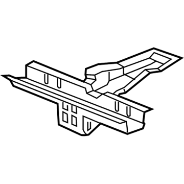 Acura 65740-TJB-A00ZZ Cross Member Component, Rear