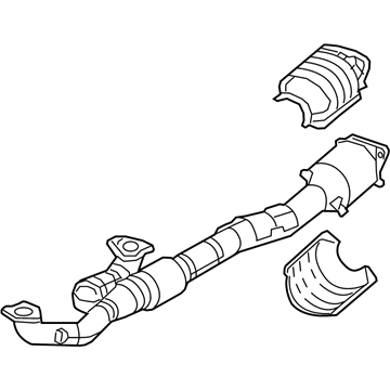 Acura MDX Catalytic Converter - 18150-5WS-A50