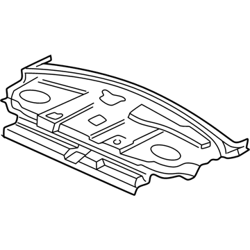 Acura 66500-S3M-A00ZZ Shelf, Rear Parcel