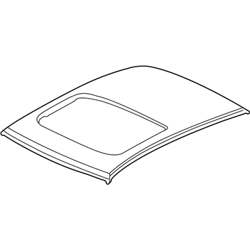 Acura 62100-ST8-J21ZZ Panel, Roof (Sunroof)