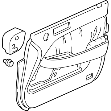 2001 Acura RL Door Trim Panel - 83570-SZ3-A21ZA