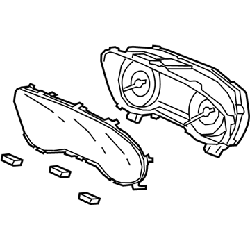 Acura 78100-TJC-AM2 Meter, Combination