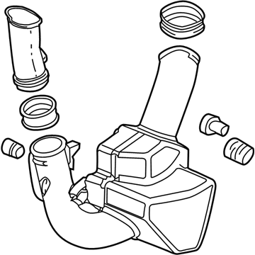 Acura 17230-RKG-A00 Chamber Assembly, Resonator