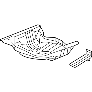 Acura 65550-SJA-A01ZZ Pan, Spare Tire